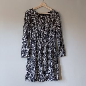 J.Crew Mercantile Long Sleeve Heart Print Dress